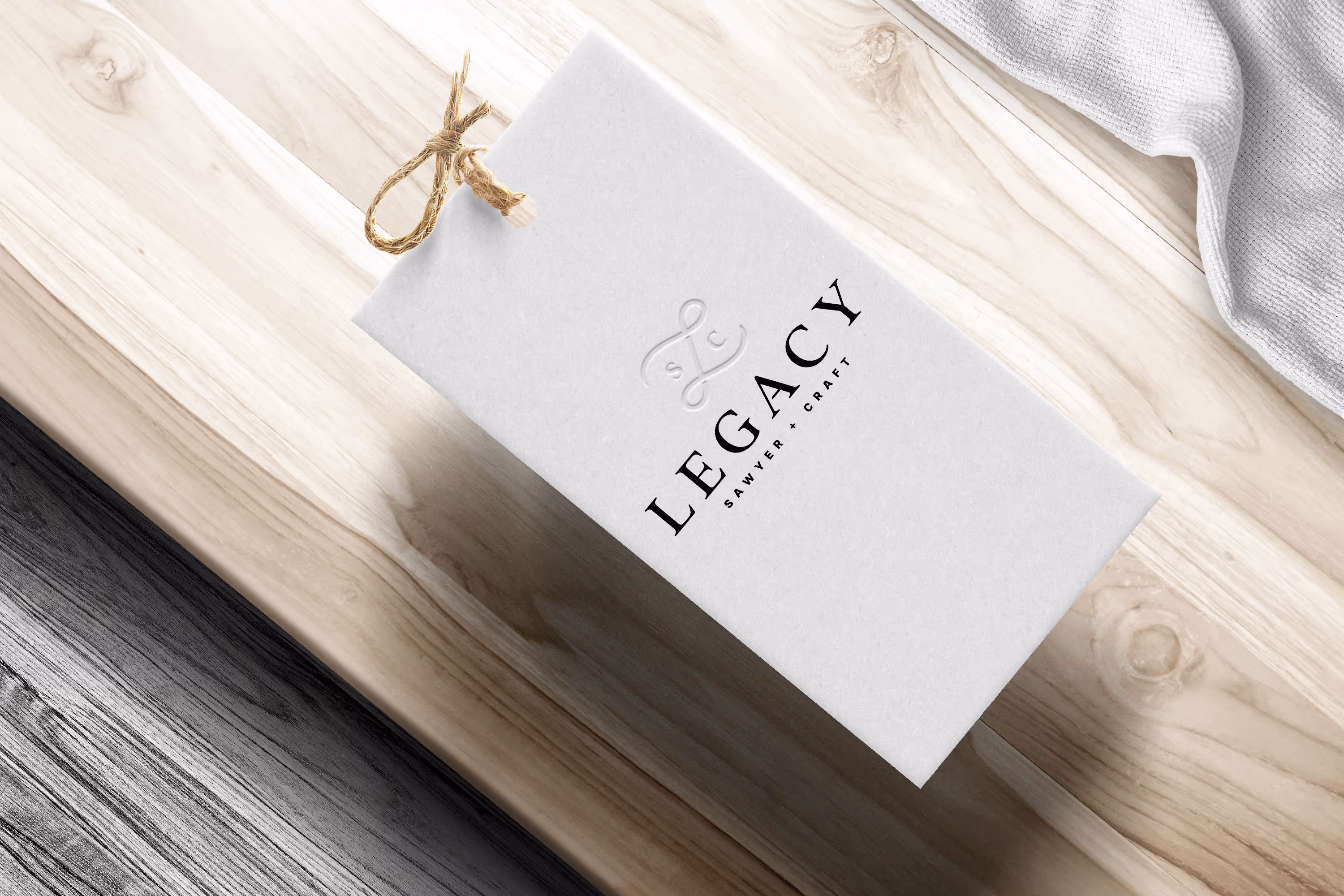 legacy sawyer and craft brand and logo design by ten10 creative black missouri